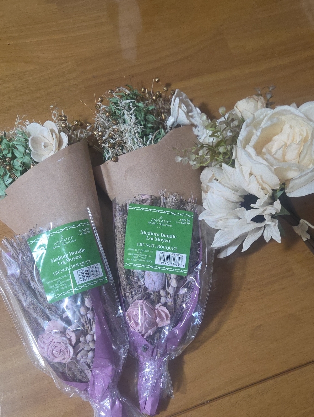 Fall Flower Bouquet Lot